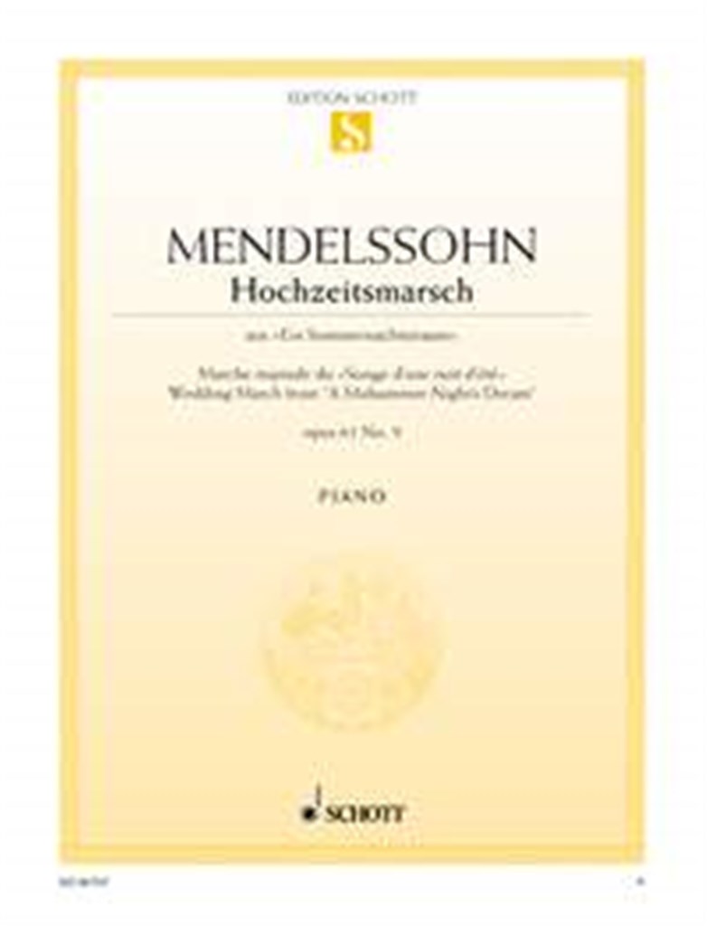 Hochzeitsmarsch Opus 61/9